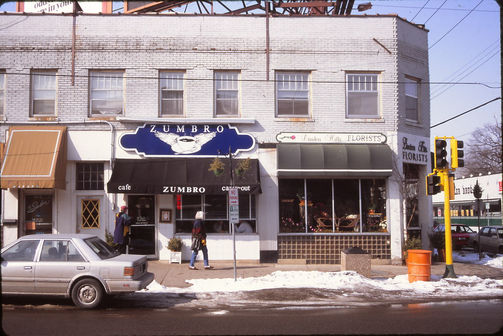 Minneapolis from 11th Street, January 1993