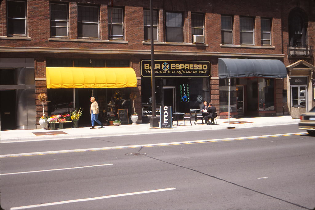 Shops along Marquette, Handicraft Guild Building, Minneapolis, May 1993
