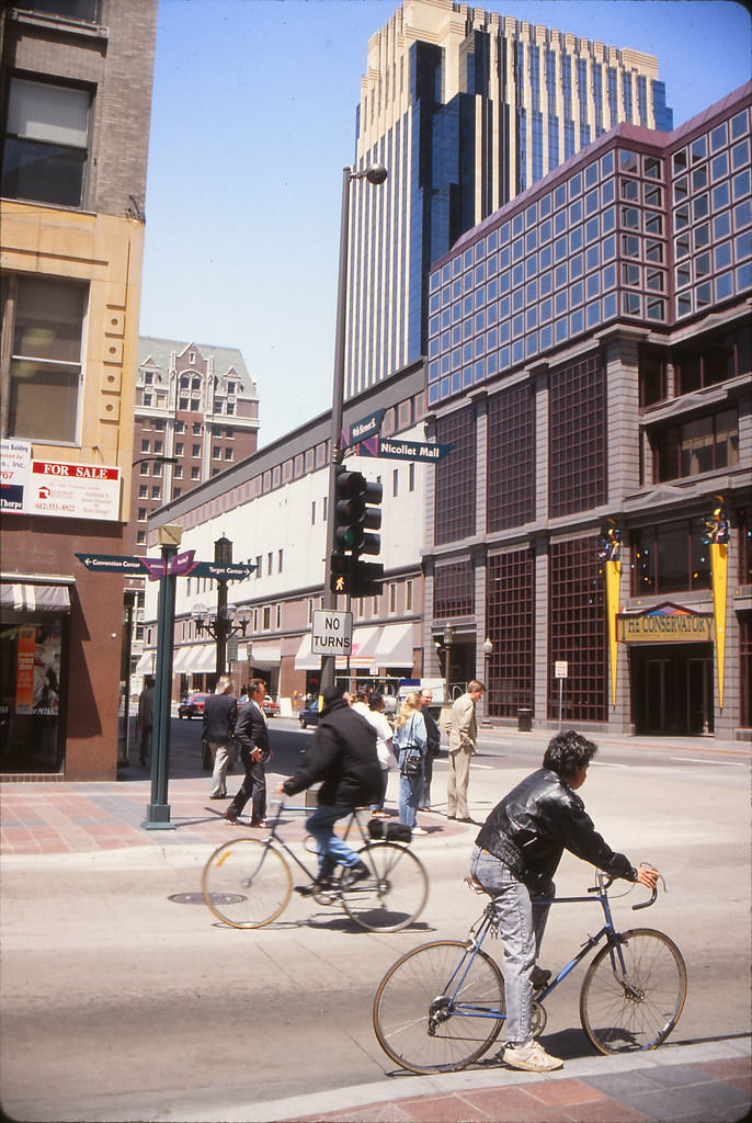 9th & Nicollet, Minneapolis, May 1993