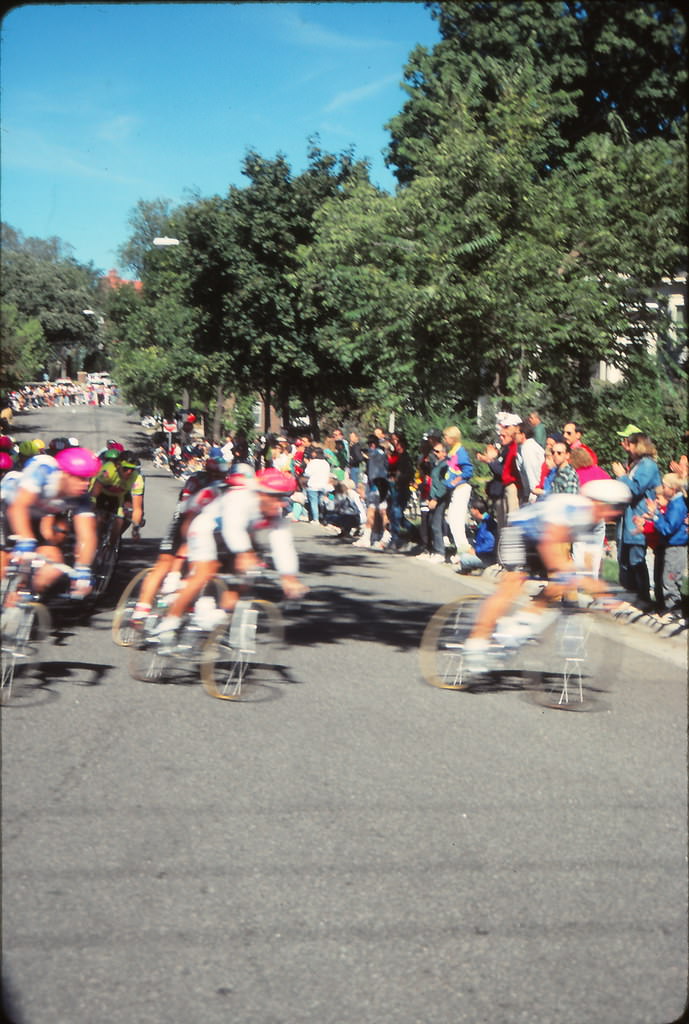 Minneapolis Bike Race, Sept 1990