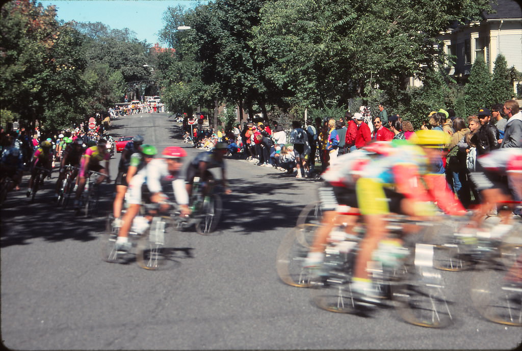 Minneapolis Bike Race, Sept 1990