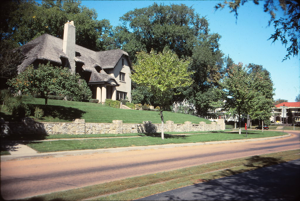 Home along Lake of the Isles, Minneapolis, 1990s.