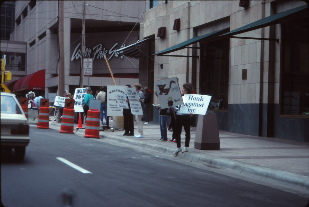 7th & Nicollet, Minneapolis, Sept 1990