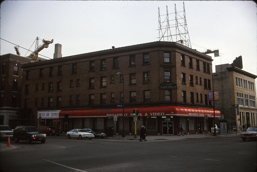 The Fairmont Hotel/Apts SRO Building, 9th & Hennepin, 1990s.