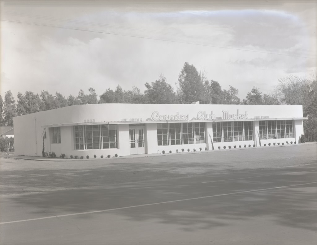 Country Club Market Building Exterior, Phoenix, 1940