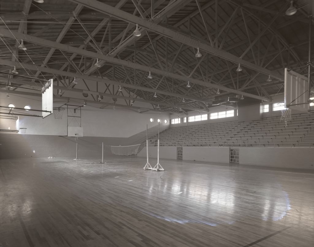 Gymnasium Interior, Phoenix, 1940