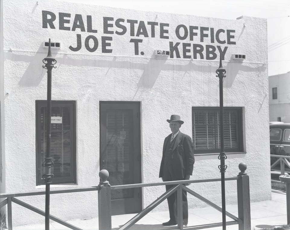 Joe Kerby Real Estate Office Exterior, Phoenix, 1940