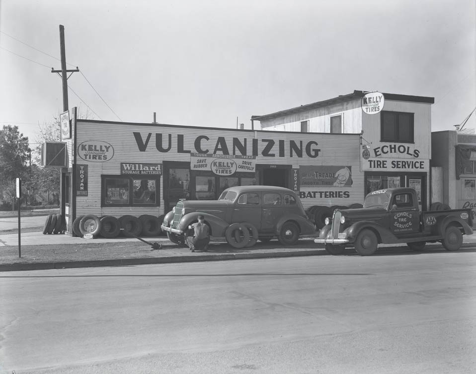 Kelly-Springfield Tire Co. Building Exterior, Phoenix, 1940