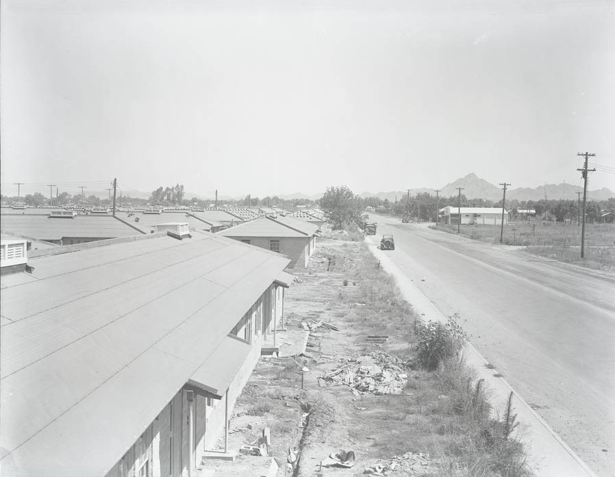 E. W. Duhame Construction Co. Lake Project Site, Phoenix, 1940