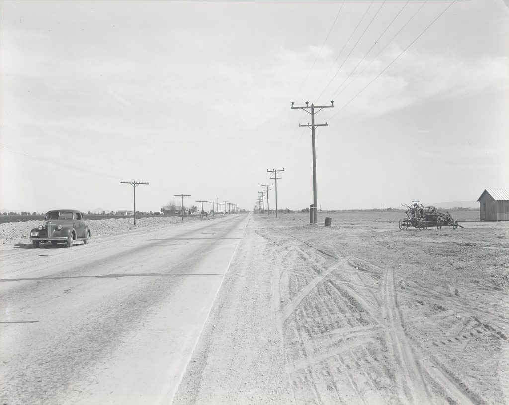 Rural Road, Phoenix, 1940