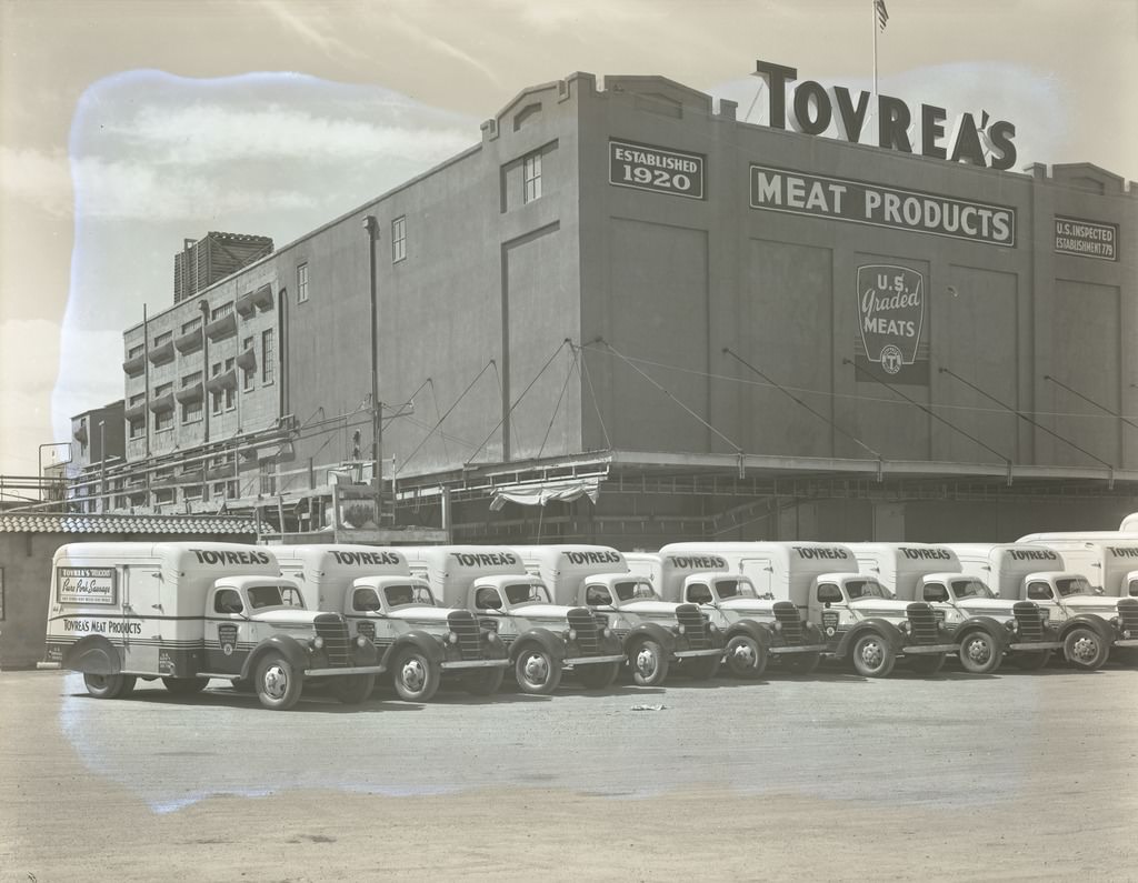 Tovrea Meat Company Packing Plant Building Exterior, Phoenix, 1940