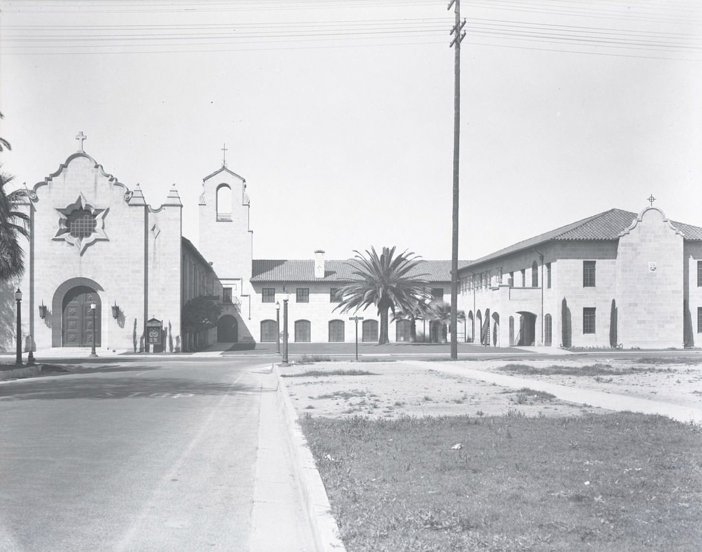 Trinity Cathedral Exterior, Phoenix, 1940