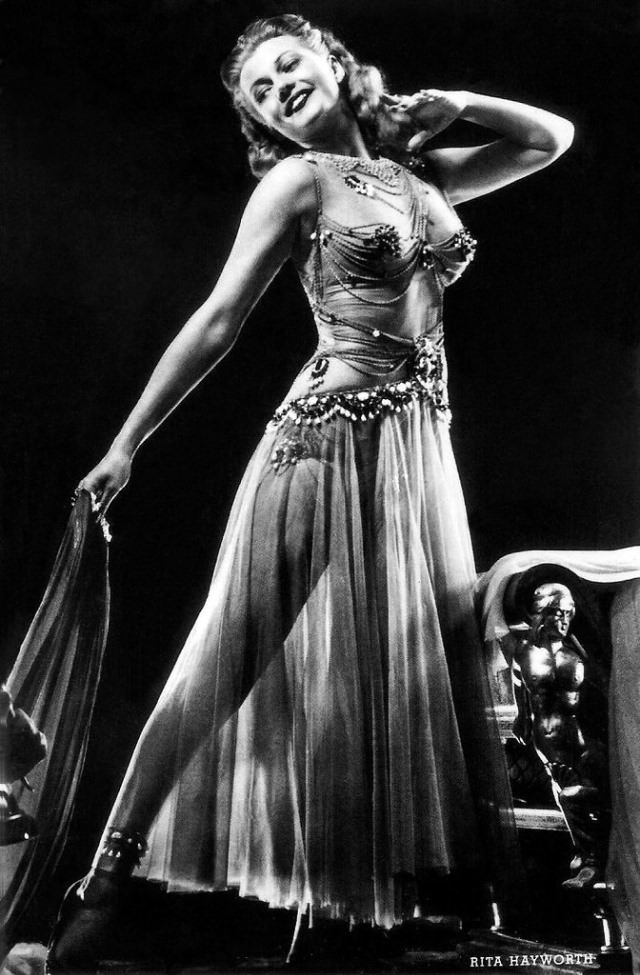 Rita Hayworth Performing the 'Dance of the Seven Veils' in 'Salome’, 1953