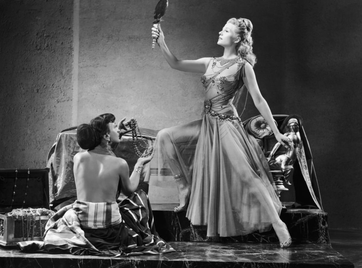 Rita Hayworth Performing the 'Dance of the Seven Veils' in 'Salome’, 1953