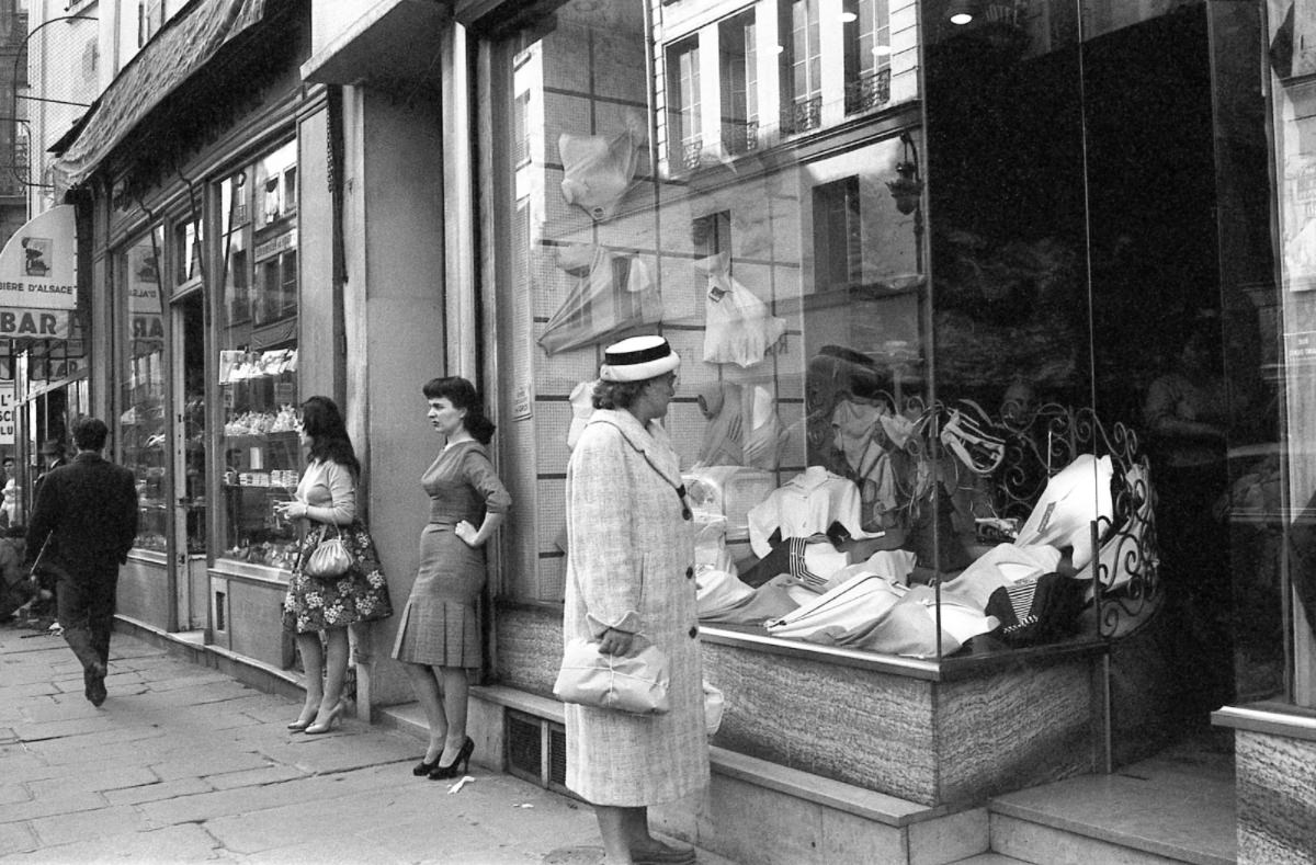 Prostitutes in the Saint-Denis District of Paris During the 1960s