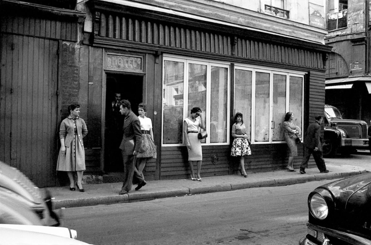 Prostitutes in the Saint-Denis District of Paris During the 1960s