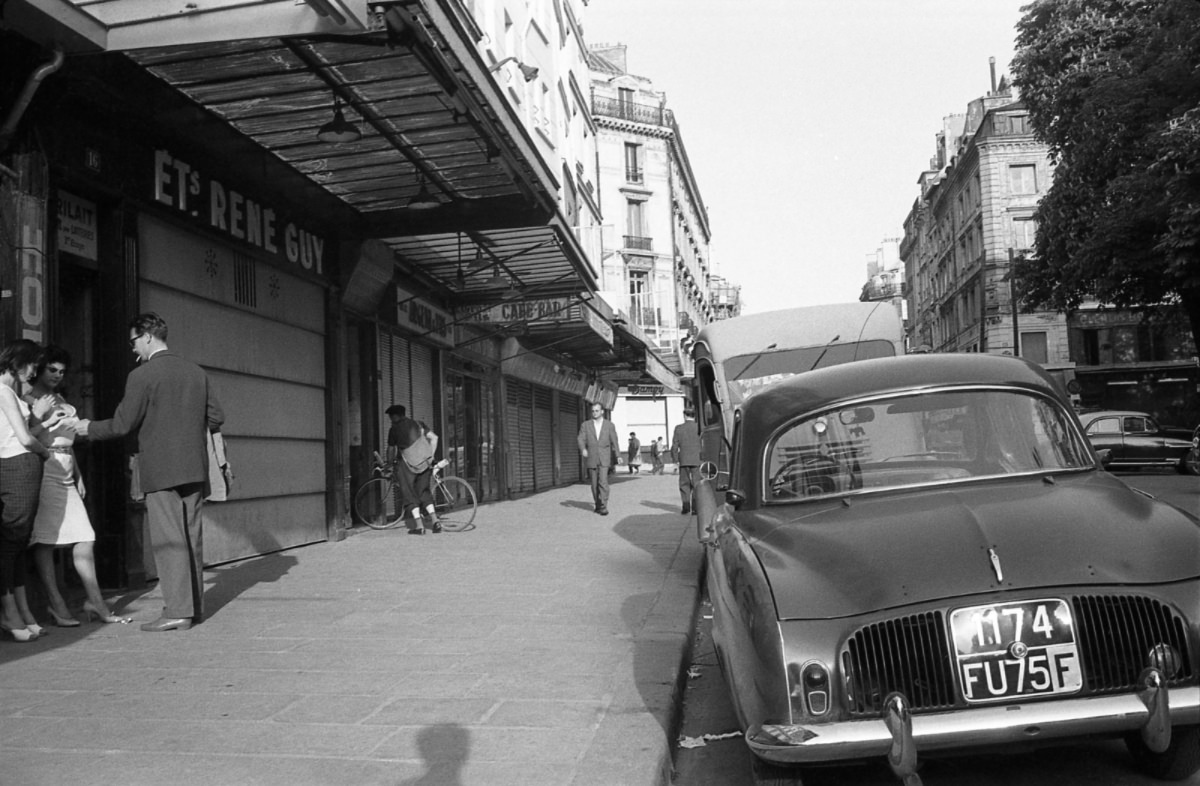 Prostitutes in the Saint-Denis District of Paris During the 1960s