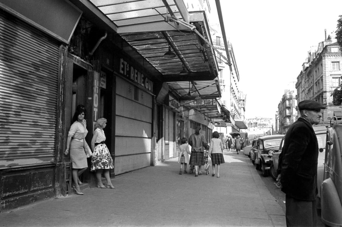 Prostitutes in the Saint-Denis District of Paris During the 1960s