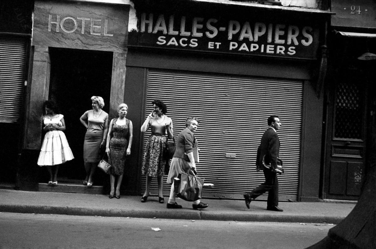 Prostitutes in the Saint-Denis District of Paris During the 1960s