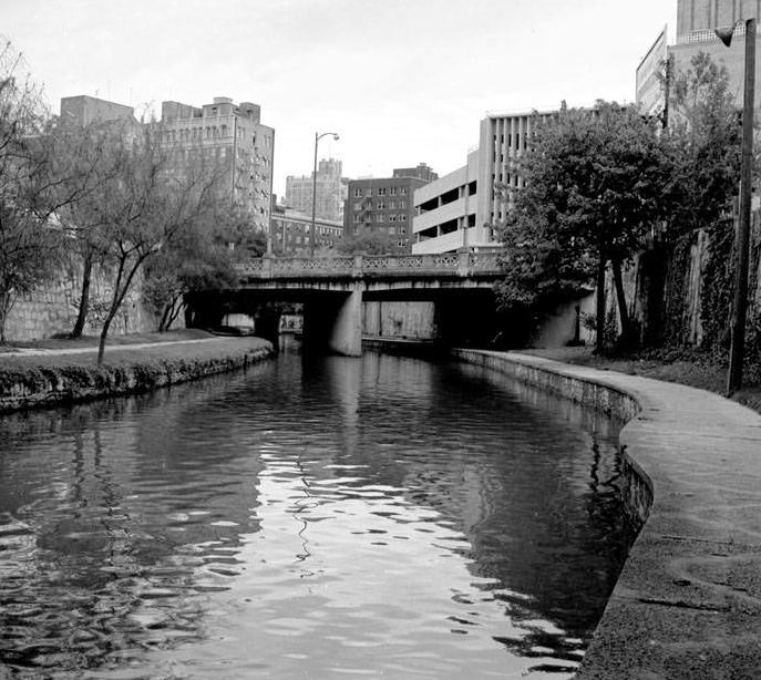 Scenes along the River Walk, San Antonio, 1960