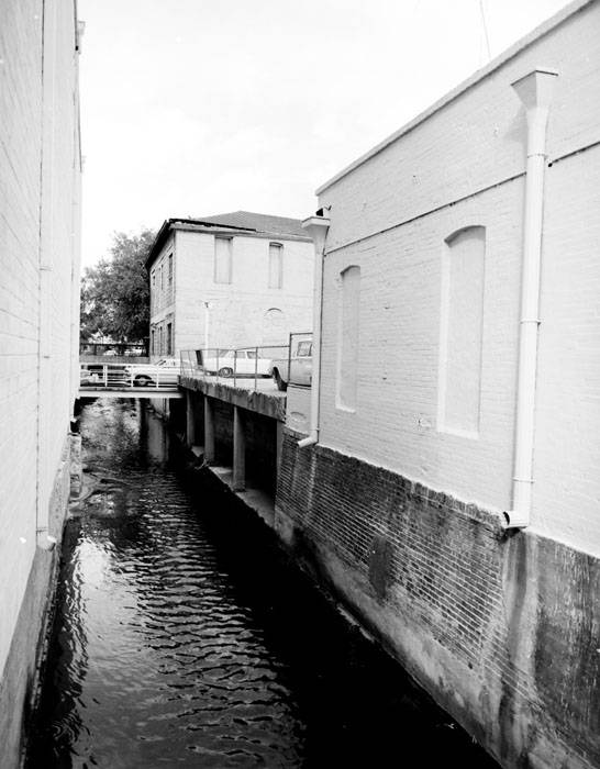 San Pedro Creek from W. Commerce Street, San Antonio, 1962
