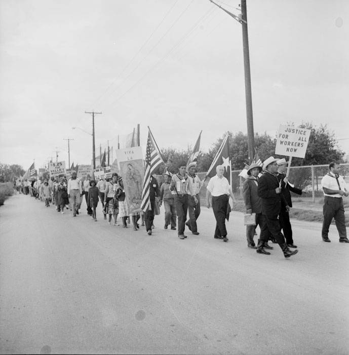 Rio Grande Valley Farm Workers March to Austin, 1966
