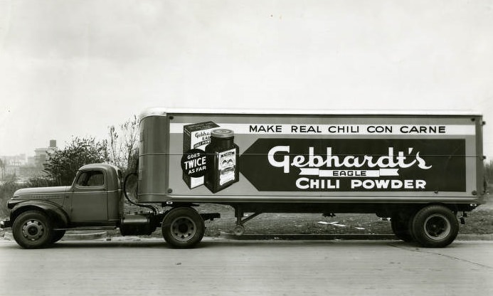 Gebhardt's Chili Powder Truck, 1963
