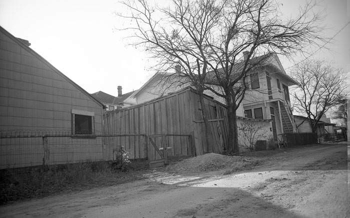 100 block of Haller Alley, New City Block 692, 1965