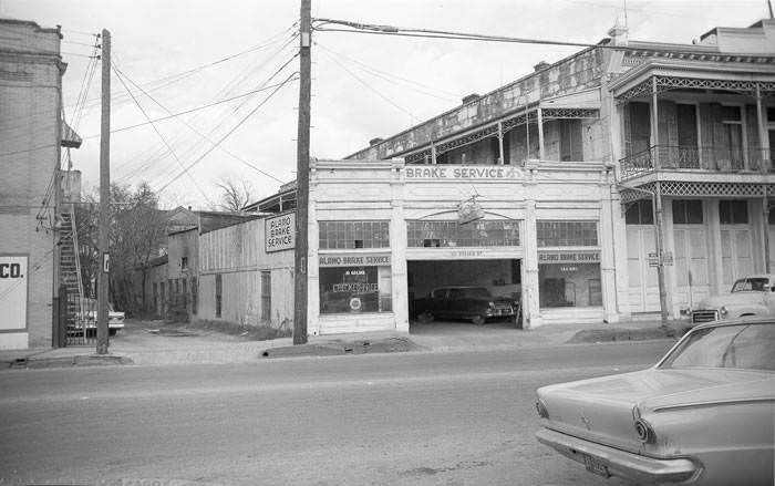 Alamo Brake Service at 111 Goliad Street, New City Block 144, 1965