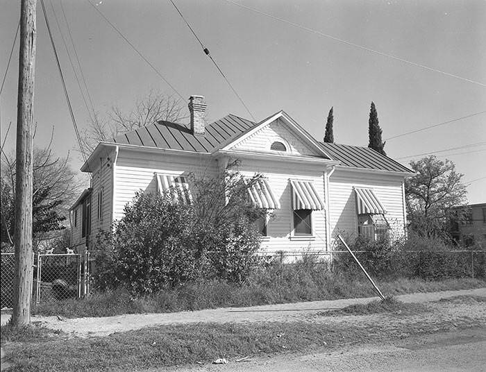Ernest and Olga Hampe House at 501 Victoria Street at corner of Santa Clara Street, New City Block 703, Urban Renewal Project 5, 1965