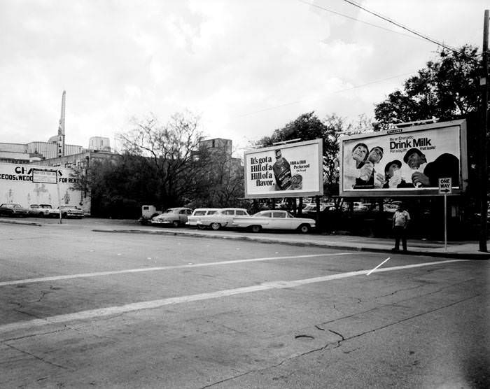 Parking lot, 211 Camaron Street, San Antonio, 1967