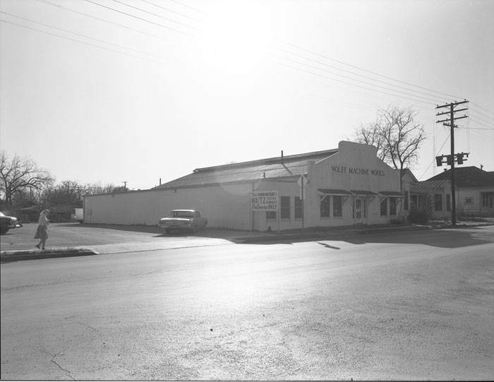 Wolff Machine Works, 530 Goliad Street, 1965