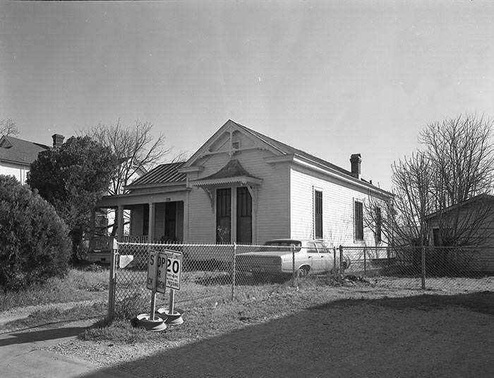 Leopold Wolf House at 606 Goliad Street, New City Block 703, 1966