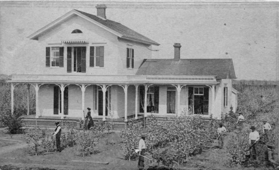San Jose, Adams residence, 1860