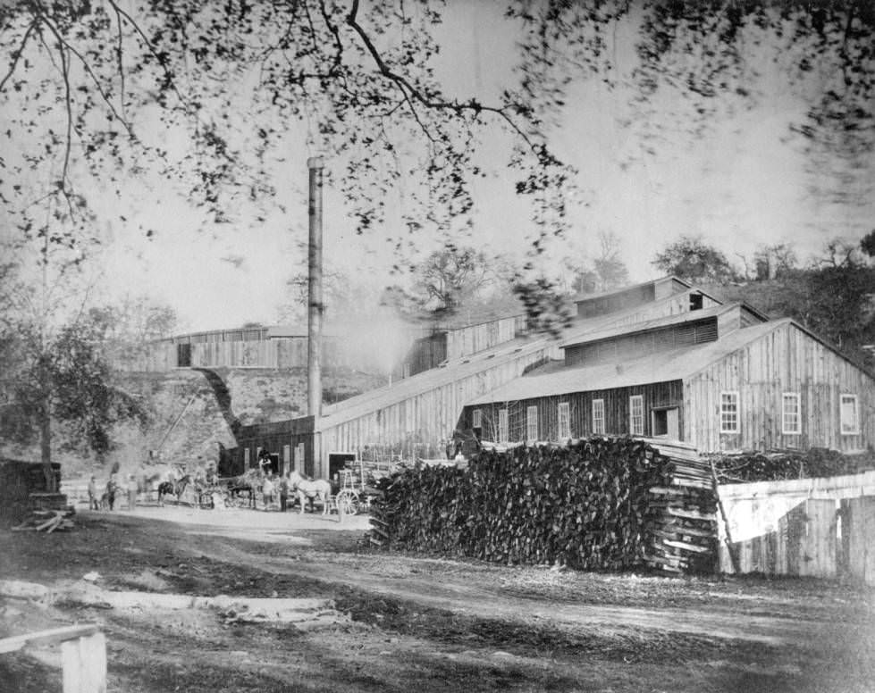 King, Meyer & Company Paper Mill, 1870.