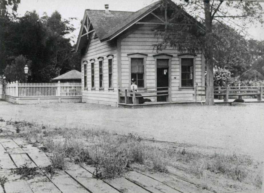 Lick Mill office, 1871.