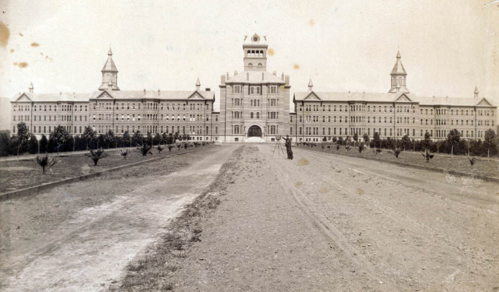 Santa Clara, Agnews State Asylum for the Insane, 1888.