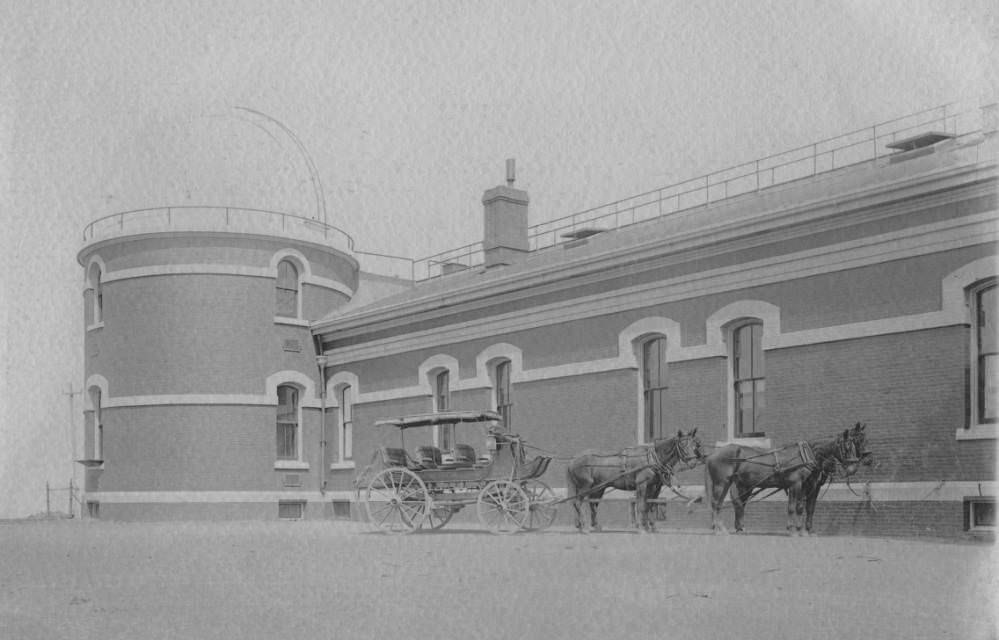 Mount Hamilton stage at Lick Observatory, 1890.