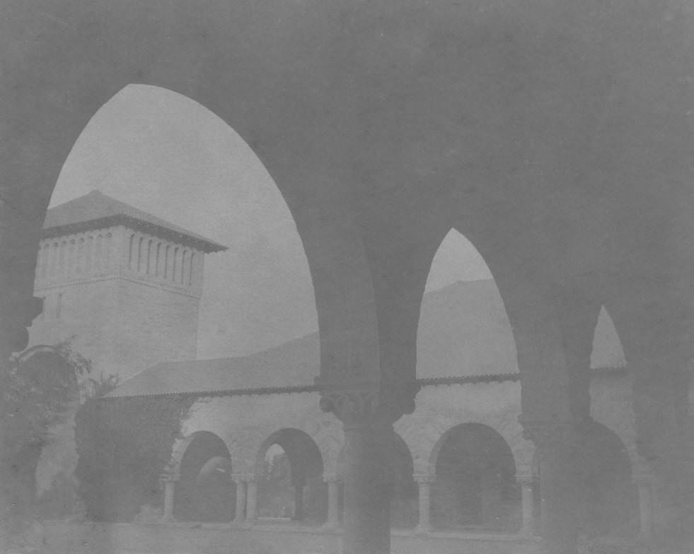 Stanford University quadrangle, 1897.
