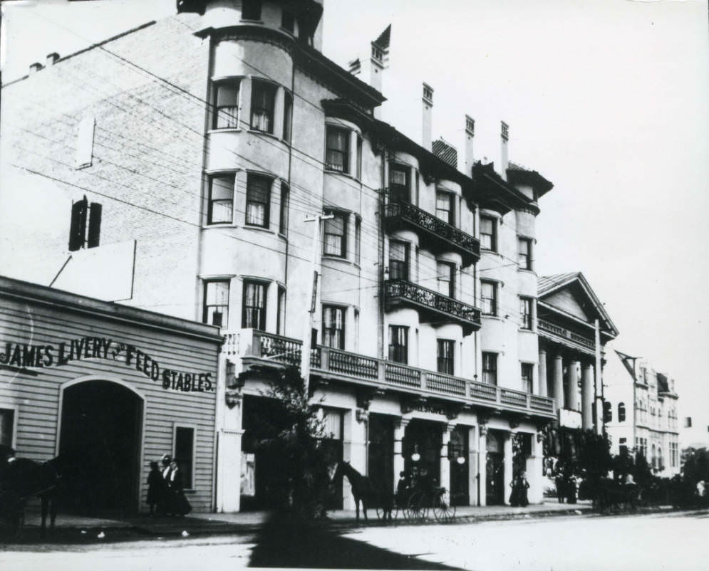 Saint James Hotel, 1890s.