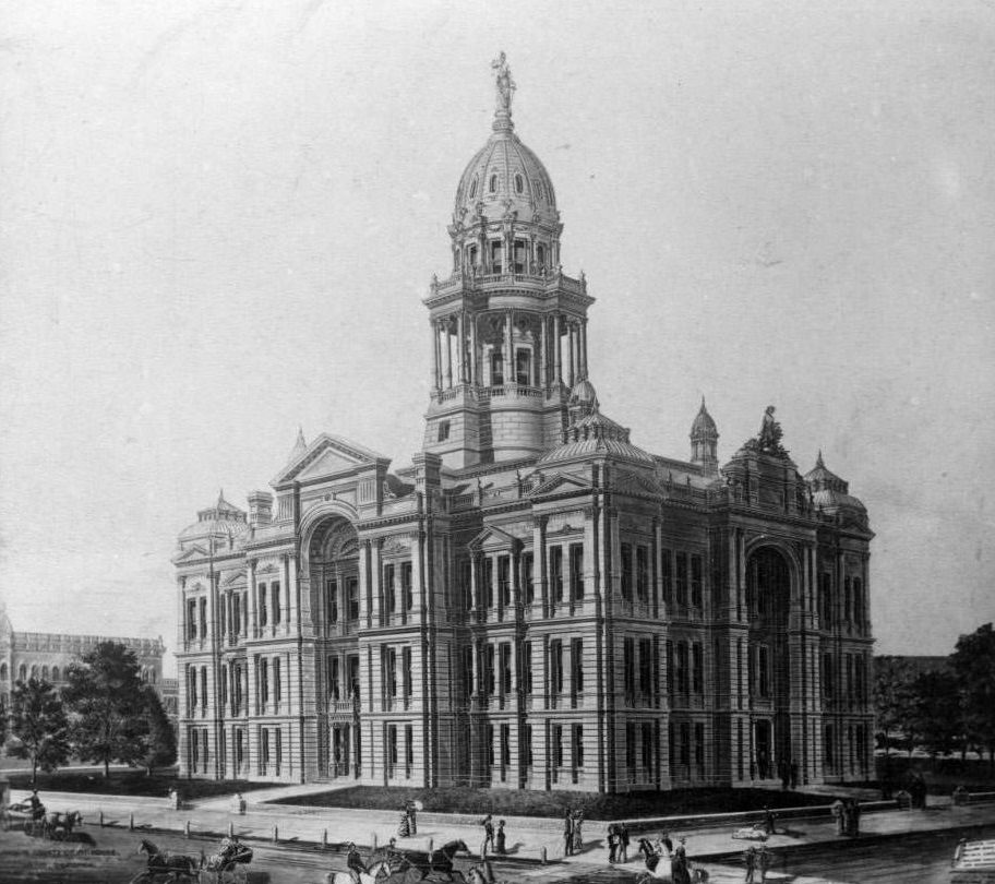 San Joaquin County Courthouse, 1890s.