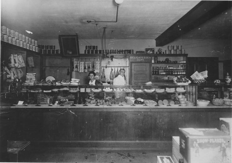 Levy Bros. delicatessen department After 1898