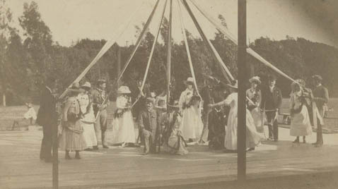 May 19 Pole, St. Matthews School, the 1880s