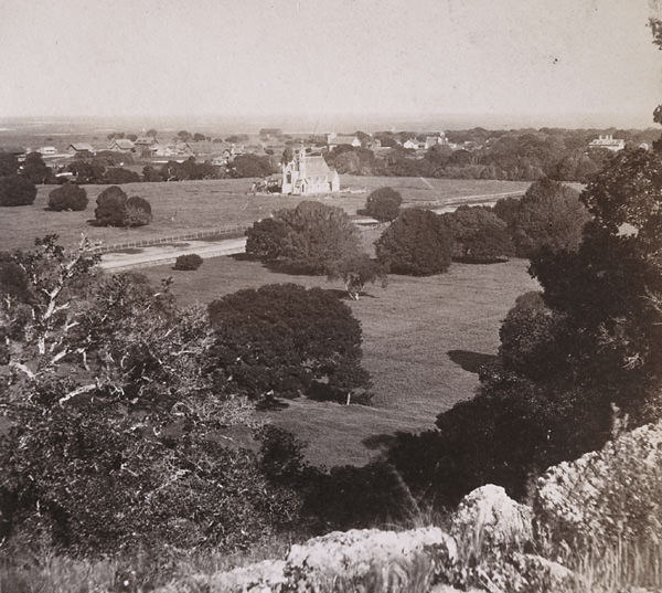 San Mateo from the West, San Mateo, 1870