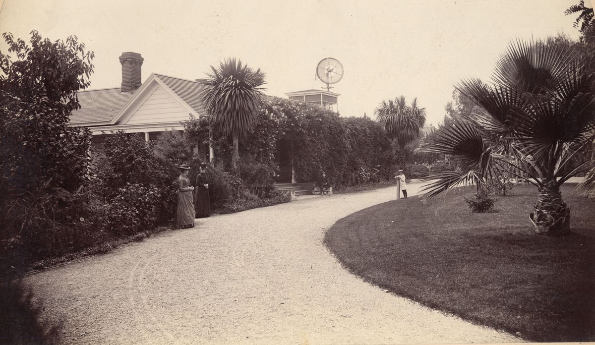 Col. Harney's Villa Residence, at Menlo, 1880