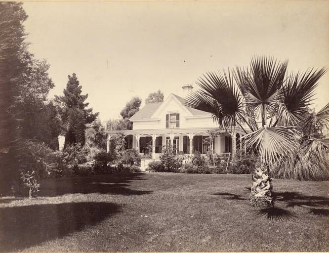 Col. Harney's Residence, Menlo, 1890