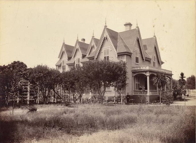 The Connor House, Redwood City, 1890