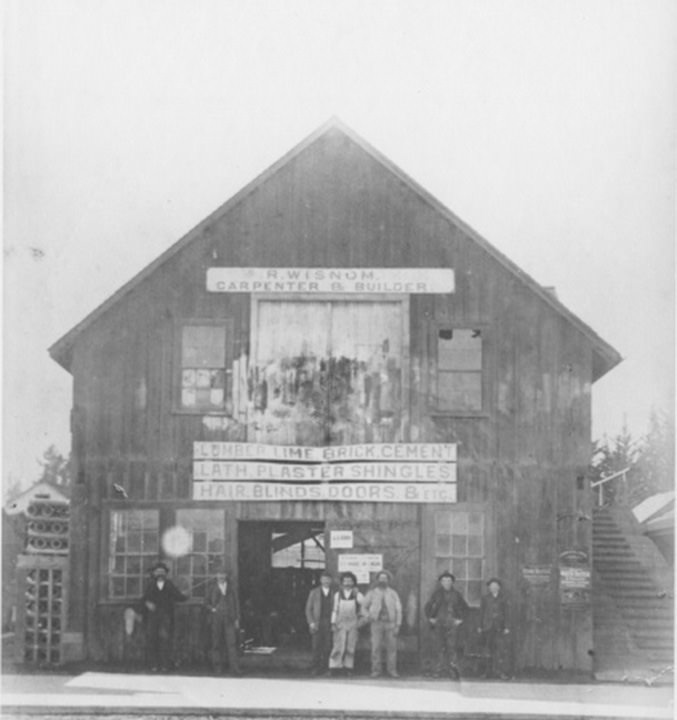 Wisnom Carpenter and Builder Shop, 1880's