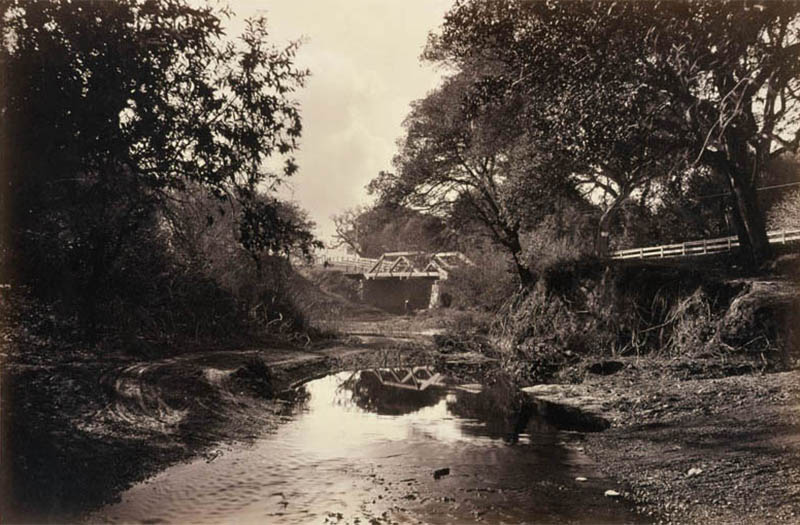 View of San Mateo Creek, 1874