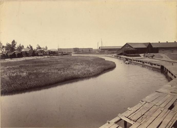 Redwood Creek and Embarcadero, 1899